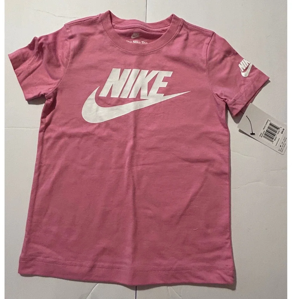 Nike Under Armour Girls Graphic T-Shirt Bundle Pink Blue Size 5 NWT